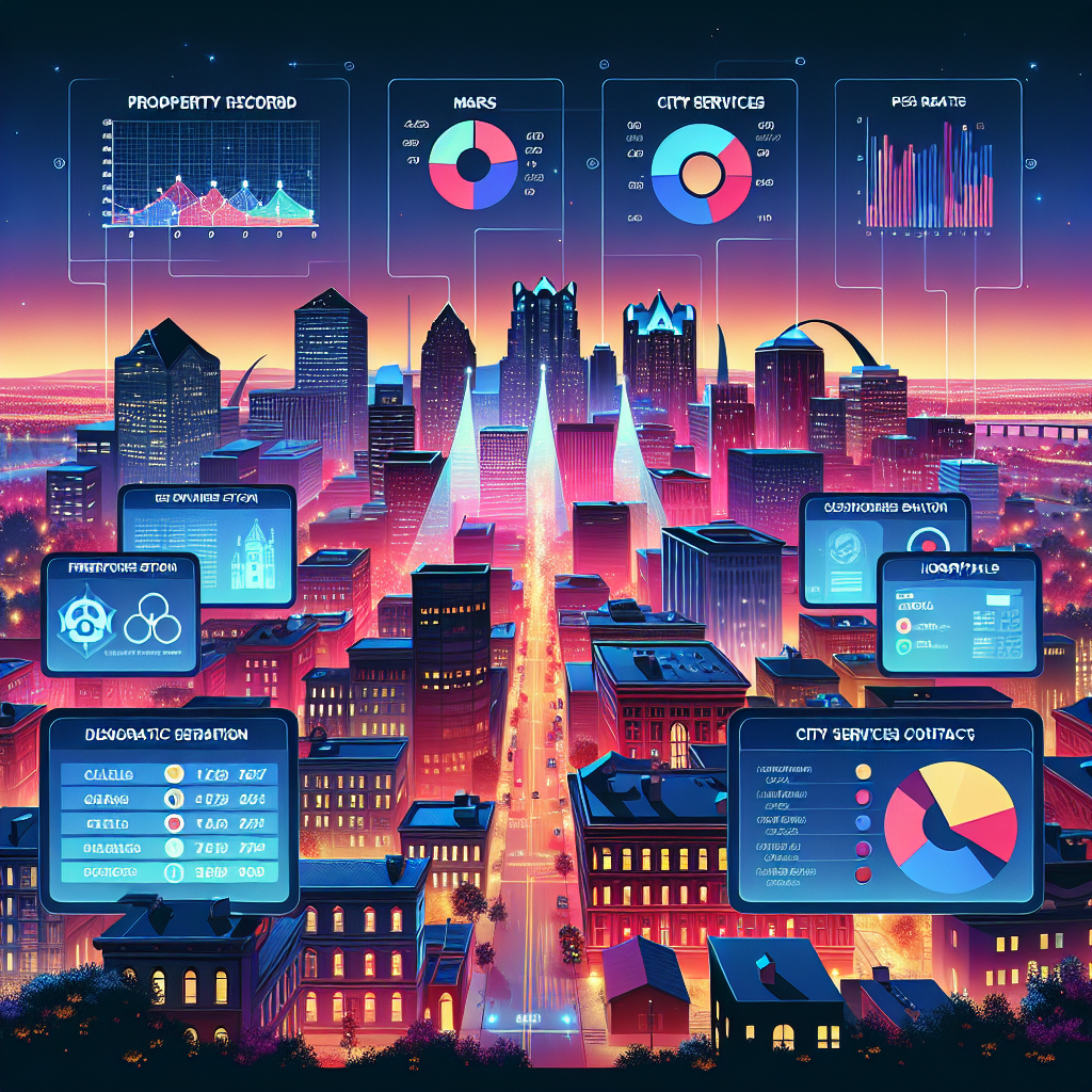 To look up an address in St. Louis, you can use various online tools and resources: